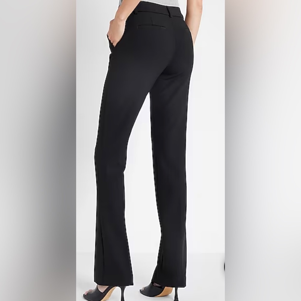 Express Editor Boot Mid Ris Pants - image 2